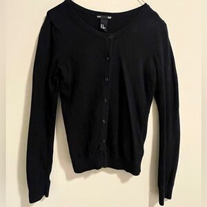 Black XS cardigan from H&M